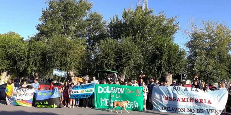DOLAVON: Vecinos y productores dicen NO a la Megaminería