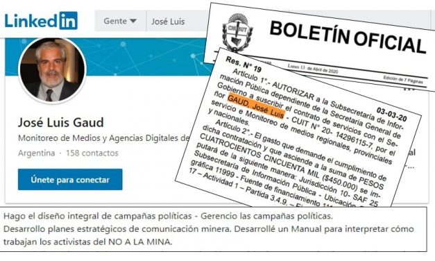 Gobierno de Chubut contrata operador minero por 450 mil pesos