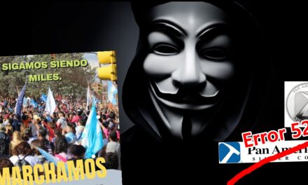 Anonymous hackeó a Pan American Silver en apoyo a Chubut