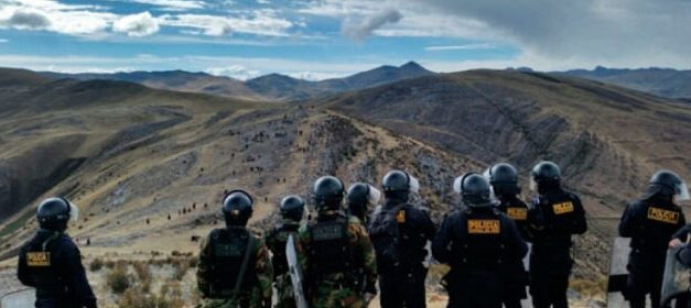 Minería será militarizada en el Perú