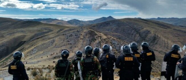 Minería será militarizada en el Perú