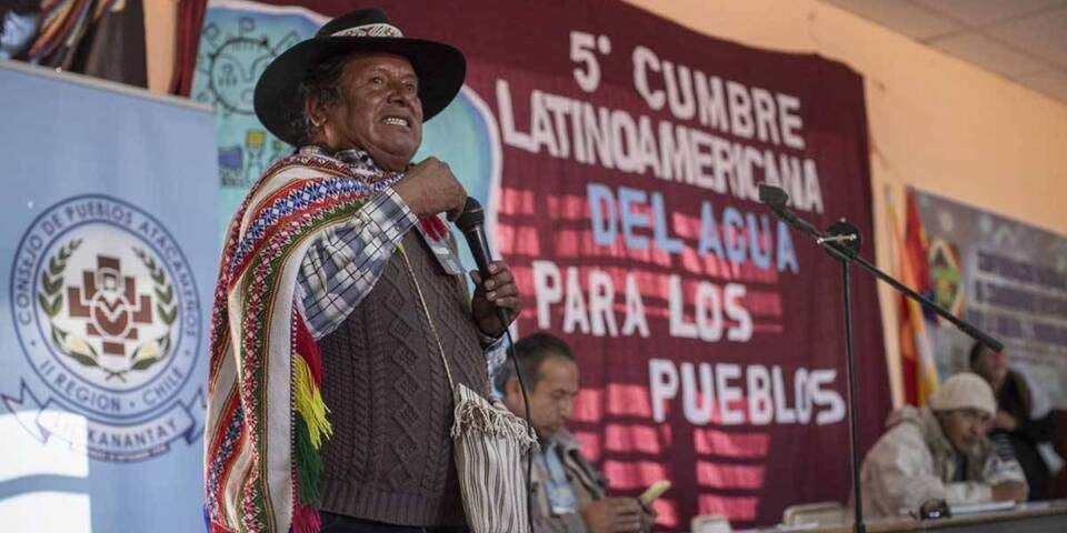 Cumbre del Agua: “No somos dueños, somos parte de la Pacha”