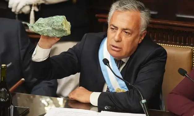 Cornejo atribuyó la licencia social para la megaminería a “una mayoría que no se manifiesta en contra”