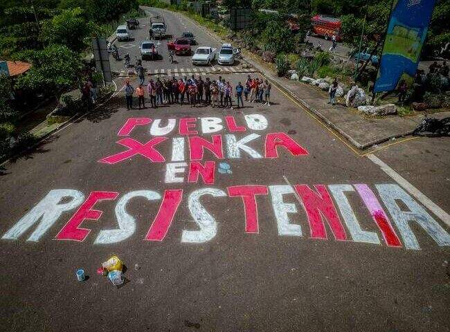 El Pueblo Xinka dice “no” a la mina Escobal